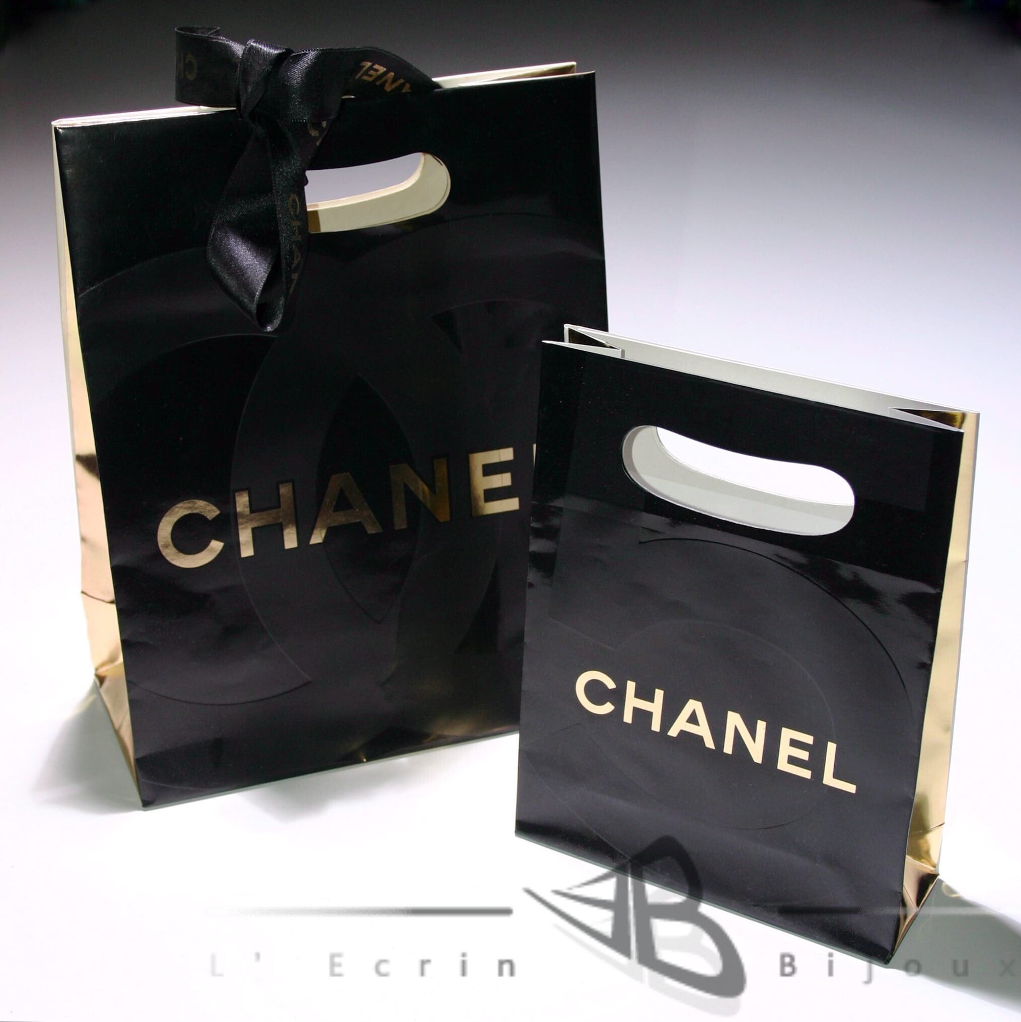 sac papier luxe pour bijoux joaillerie sur mesure