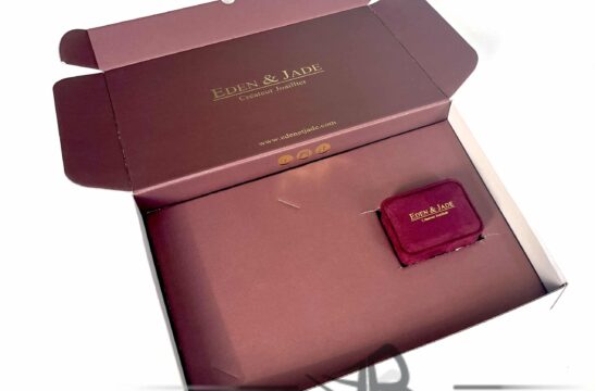 boîte postale à oreille pour bijoux haute joaillerie