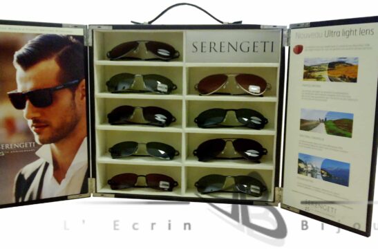 coffret bois sur mesure pour lunettes