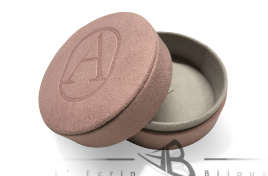écrin bijoux rond s