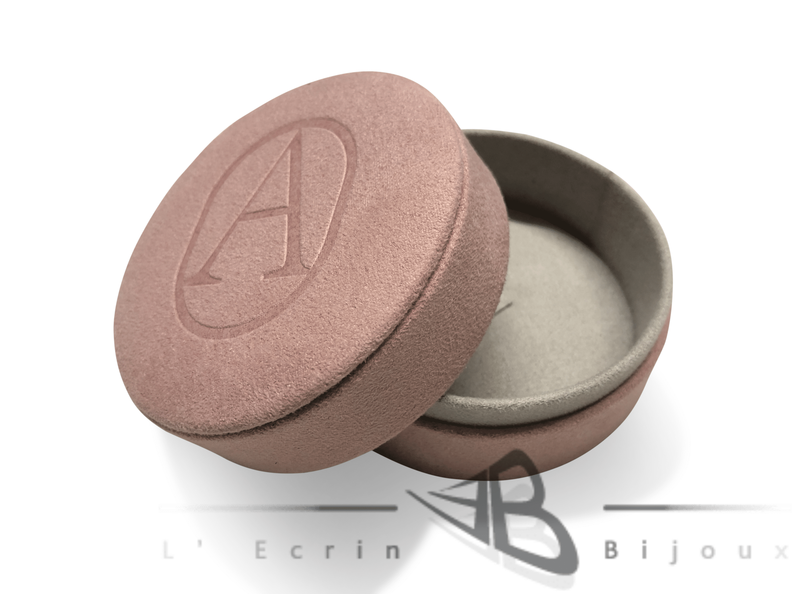 écrin bijoux rond s